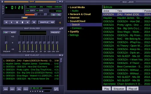 Gamp：スキン対応の定番音楽プレーヤーを作り直しました。
